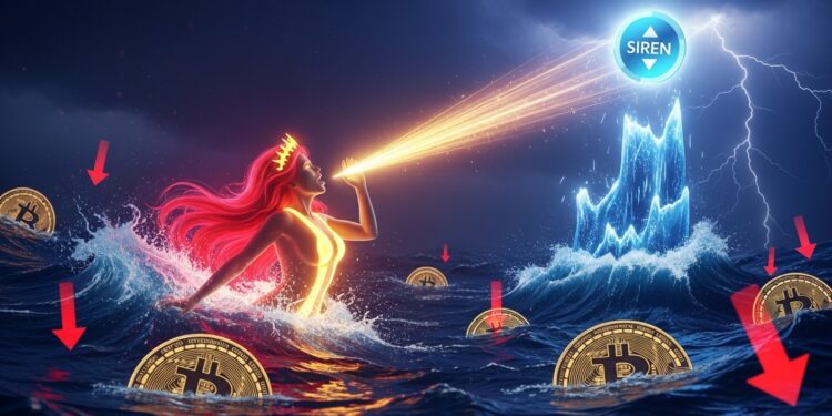 Bitcoin et altcoins chutent lourdement sous les pressions macro mais SIREN sur BNB Chain défie la tendance avec +90  en 24h grâce à son IA innovante Analyse complète   Viral Mag