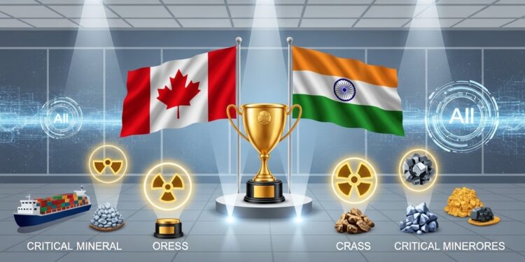 Le Premier ministre canadien Mark Carney rencontre Narendra Modi à New Delhi pour relancer le commerce bilatéral viser 70 milliards CAD dici 2030 et tourner la page des tensions diplomatiques passées Un tournant stratégique majeur   Viral Mag