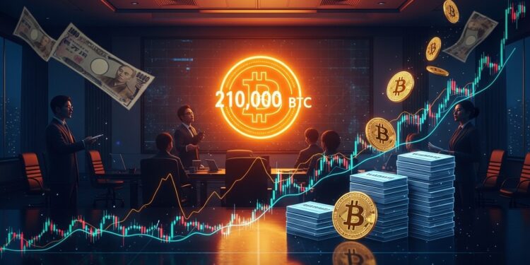 Metaplanet : 210 000 BTC grâce à la volatilité boursière - Viral Mag Metaplanet transforme la volatilité de son action en trésorerie massive pour accumuler jusquà 210 000 Bitcoin Découvrez cette stratégie audacieuse qui vise à faire de lentreprise le MicroStrategy japonais Viral Mag