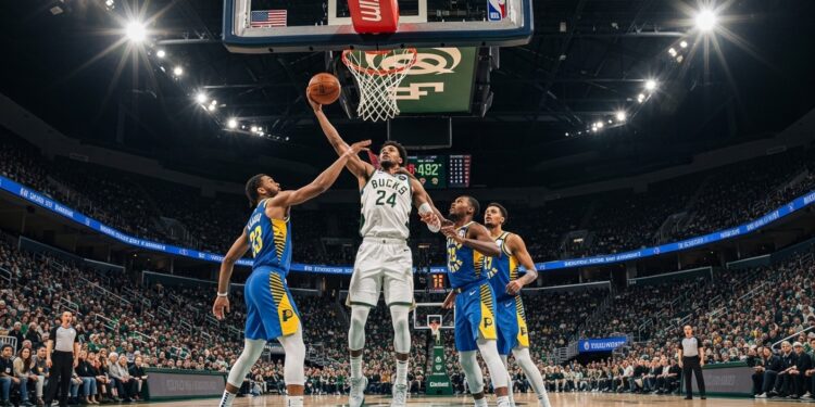 Le choc Milwaukee Bucks   Indiana Pacers ce dimanche 15 mars 2026 au Fiserv Forum promet du spectacle Analyse enjeux et clés du match NBA 2025 2026 à ne pas manquer    Viral Mag