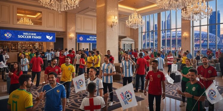La Coupe du monde 2026 pourrait ramener les touristes étrangers aux États Unis où les hôtels souffrent dune chute des arrivées internationales en 2025 Espoirs et réalités face à un secteur en difficulté   Viral Mag