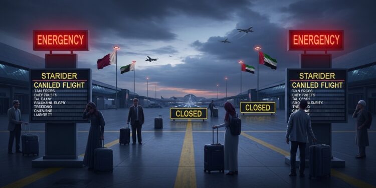 Le Moyen Orient paralysé par le conflit  19 000 vols annulés espaces aériens fermés rapatriements urgents en cours Découvrez lampleur de la crise aérienne actuelle   Viral Mag