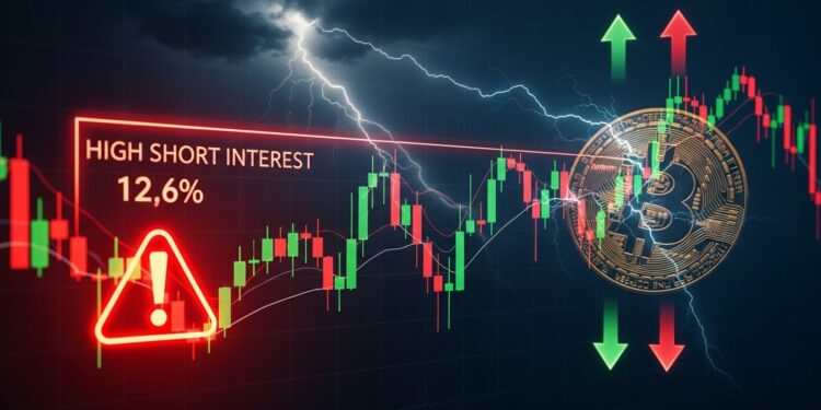MSTR en Ébullition : Short Interest à 12,6 %, Vers un Gros Mouvement ? - Viral Mag Le titre MSTR reste coincé mais le short interest explose à 126 Triangle symétrique sur le graphique dilution massive et Bitcoin fragile analyse complète des scénarios haussier et baissier Viral Mag