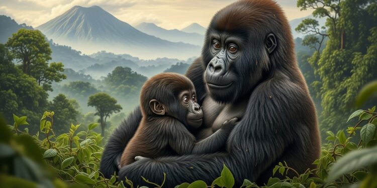 Naissance Rare de Jumeaux Gorilles dans l’Est de la RDC - Viral Mag Deux jumeaux gorilles des montagnes viennent de naître dans le parc des Virunga un événement exceptionnel pour cette espèce menacée au cœur dune région instable Découvrez les défis de leur survie et lespoir quils représentent Viral Mag