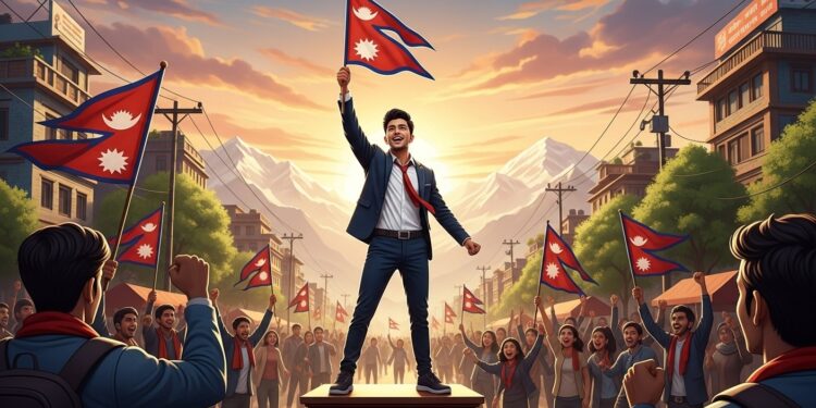 Le Népal tremble  lex rappeur Balendra Shah et son parti RSP dominent les législatives avec une majorité en vue marquant la révolte de la jeunesse contre la vieille garde politique   Viral Mag