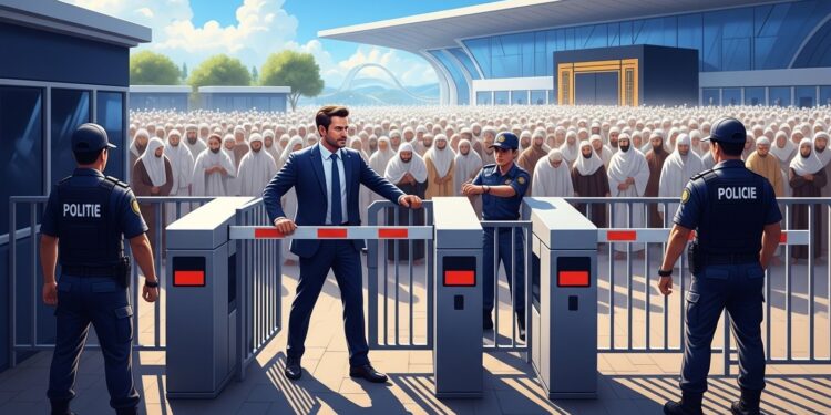 À Nice le maire sortant Christian Estrosi a été refoulé à lentrée de la grande prière de lAïd Un refus qui soulève des questions sur politique religion et élections municipales   Viral Mag