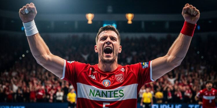 Nicolas Tournat pivot champion olympique et européen sengage jusquen 2030 avec le HBC Nantes Une prolongation qui renforce le club et ravit les supporters   Viral Mag