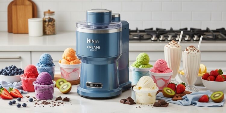 Découvrez pourquoi la Ninja CREAMi Deluxe 10 en 1 révolutionne les desserts glacés maison À seulement 18999 € au lieu de 26999 € profitez de sorbets yaourts glacés et granités ultra crémeux cet été    Viral Mag