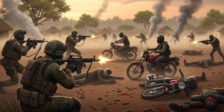 Dans lÉtat de Katsina larmée nigériane neutralise 45 bandits lors dun violent affrontement Trois soldats tombent au combat Récit dune opération marquante contre linsécurité persistante au nord ouest du Nigeria   Viral Mag