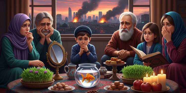 Entre guerre et répression les Iraniens célèbrent Norouz 2026 partagés entre douleur et espérance de liberté De Téhéran bombardée aux diasporas de Los Angeles Paris et Londres une fête traditionnelle teintée danxiété et de résilience   Viral Mag