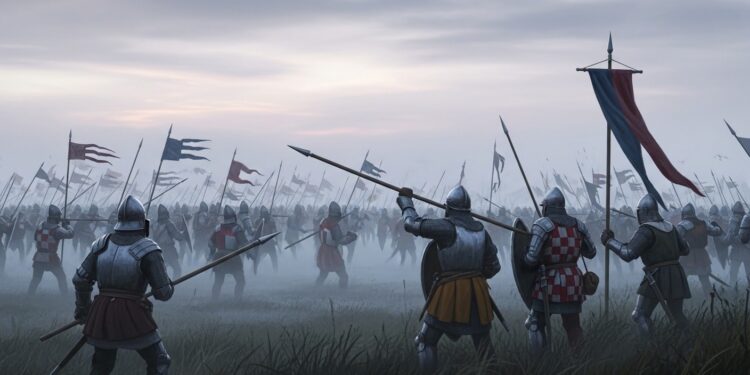 Découvrez comment une marche forcée mythique a masqué la réalité  Harold Godwinson a utilisé une stratégie maritime sophistiquée avant sa défaite face à Guillaume le Conquérant en 1066 Une découverte historique fascinante   Viral Mag