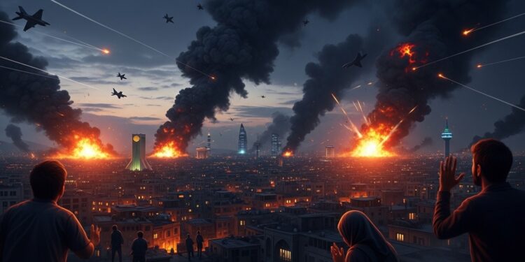 Découvrez le calvaire des habitants de Téhéran terrifiés par les frappes américano israéliennes incessantes entre explosions peur et exode Témoignages poignants dune capitale en guerre   Viral Mag