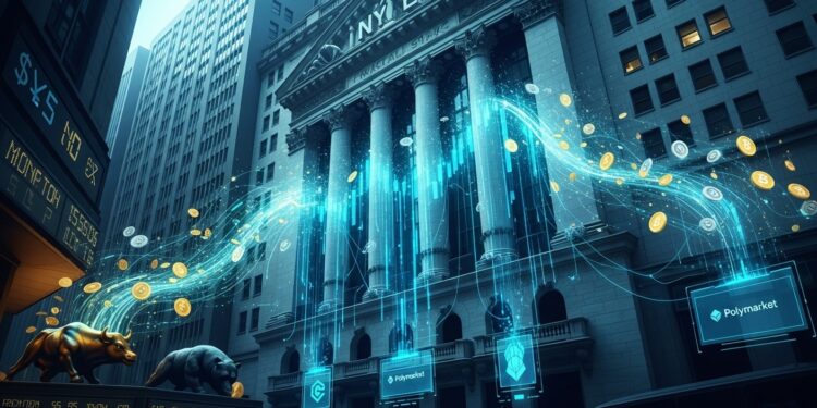 NYSE Parent Boosts Polymarket with Fresh 600 Million Investment - Viral Mag Le géant de la Bourse de New York injecte 600 millions supplémentaires dans Polymarket portant son engagement à près de 2 milliards Découvrez lessor fulgurant des marchés de prédiction et leurs implications pour la finance traditionnelle Viral Mag