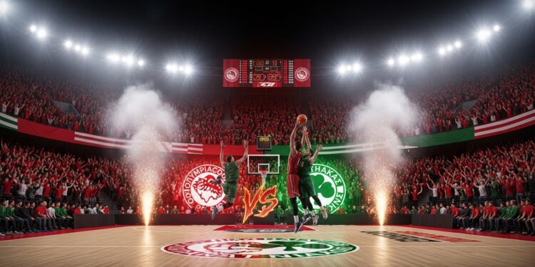 Le choc Olympiakos   Panathinaïkos ce 6 mars 2026 promet un derby grec légendaire en Euroligue Ambiance folle au Pirée enjeux cruciaux et rivalité historique  tout ce quil faut savoir avant le coup denvoi   Viral Mag