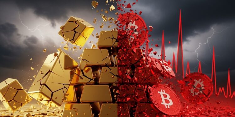 Plongée dans la correction actuelle  lor perd du terrain sous 4600 $ le Bitcoin stagne autour de 70 000 $ et les narratifs de valeur refuge sont remis en question Analyse des dynamiques macro et des leçons pour investisseurs   Viral Mag