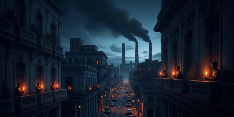 Deux tiers de Cuba dont La Havane plongés dans le noir après une panne majeure due à la centrale Antonio Guiteras aggravée par la pénurie de carburant et les sanctions américaines Vie quotidienne bouleversée   Viral Mag