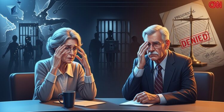 Parents de Sam Bankman-Fried : Leur Interview CNN Ne Change Rien aux Chances de Grâce - Viral Mag Les parents de Sam Bankman Fried défendent leur fils dans une interview CNN mais les marchés de prédiction baissent les probabilités dune grâce présidentielle Analyse complète de laffaire FTX et de ses implications Viral Mag