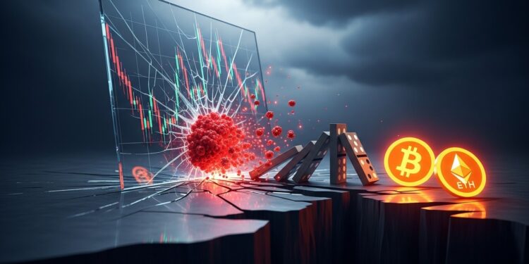 Les positions à fort levier sur Bitcoin et altcoins créent des zones de liquidations massives Un simple mouvement peut déclencher des cascades de ventes forcées Analyse des risques actuels sur les marchés crypto   Viral Mag