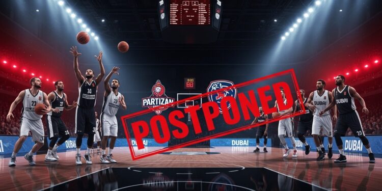 Découvrez les raisons du report inattendu du choc Euroligue entre Partizan Belgrade et Dubai le 5 mars 2026 Impacts sur le classement calendrier chargé et coulisses expliquées   Viral Mag