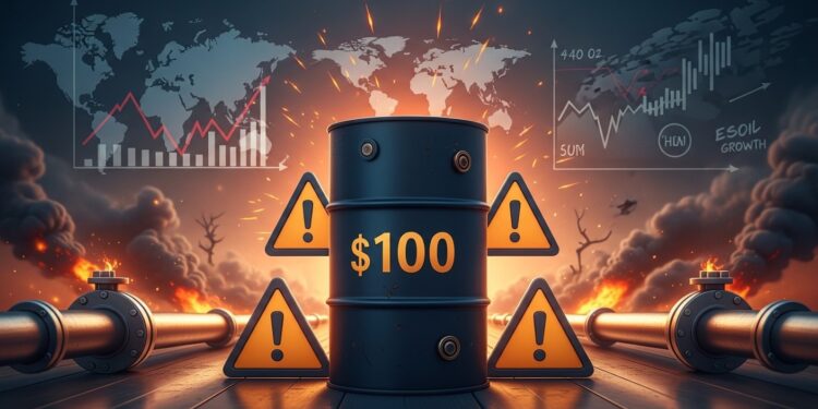 Pétrole à 100 Dollars : Alerte sur la Croissance Mondiale - Viral Mag La BERD met en garde contre les risques dun baril à 100 dollars dus au conflit au Moyen Orient Impact sur linflation et la croissance économique mondiale expliqué en détail Viral Mag