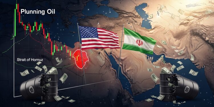 Le pétrole plonge de plus de 7 après les discussions très bonnes entre Trump et lIran signalant un possible apaisement au Moyen Orient et un retour des exportations via Ormuz   Viral Mag