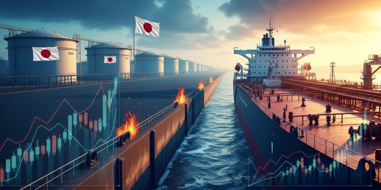 Le Japon commence à libérer ses réserves de pétrole face à la crise au Moyen Orient et à la quasi fermeture du détroit dOrmuz Découvrez limpact sur lapprovisionnement énergétique mondial et les mesures prises par Tokyo   Viral Mag