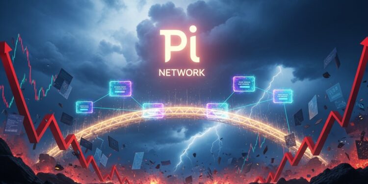 Pi Network défie la chute du marché crypto avec sa version 20 du mainnet qui active les smart contracts Découvrez pourquoi PI tient bon malgré la baisse générale et ce que cela change pour lavenir   Viral Mag
