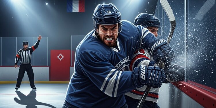Découvrez pourquoi Pierre Crinon défenseur talentueux de Grenoble et des Bleus écope de 8 matches de suspension en Ligue Magnus après une faute violente et une récidive Un parcours semé dembûches   Viral Mag