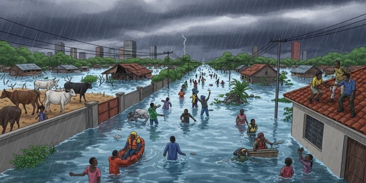 Pluies Diluviennes au Kenya : 81 Morts et Drame Humain - Viral Mag Le Kenya subit des inondations dévastatrices avec au moins 81 morts en mars Nairobi la plus touchée milliers déplacés Détails sur la crise climatique actuelle et appels à la vigilance Viral Mag