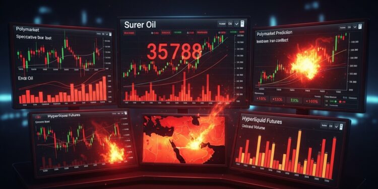 Polymarket et Hyperliquid : Baromètres du Choc Pétrolier Iranien - Viral Mag Découvrez comment Polymarket et Hyperliquid transforment les crises géopolitiques en marchés 247 Le choc pétrolier iranien révèle leur rôle crucial dans la tarification des risques mondiaux en temps réel Viral Mag