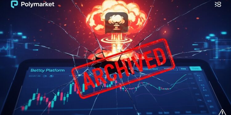 Polymarket Supprime son Marché Nucléaire Après Polémique - Viral Mag Polymarket a archivé son marché controversé sur une détonation nucléaire face aux critiques éthiques et politiques Parier sur la guerre et les catastrophes soulève de graves questions Viral Mag