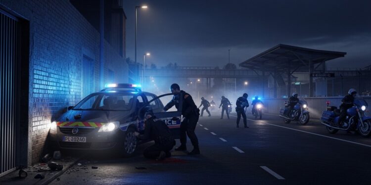 Dans la nuit du 25 au 26 février 2026 un rodéo moto à Pontault Combault dégénère  policiers agressés renforts blessés dans un grave accident huit interpellations Détails et conséquences dun incident choquant   Viral Mag