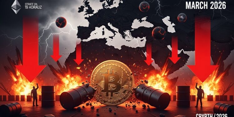 Le marché crypto chute violemment le 19 mars 2026  tensions Moyen Orient choc énergétique PPI chaud et Fed hawkish Bitcoin à 70k$ liquidations massives Analyse complète des causes et perspectives   Viral Mag
