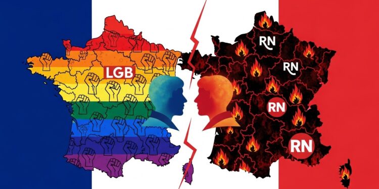 Sondage exclusif  à lapproche de 2027 32 des électeurs LGBT penchent pour le RN contre 29 pour la gauche radicale Décryptage dune polarisation inattendue et ses causes profondes   Viral Mag