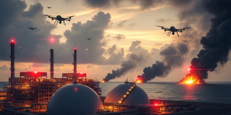 Le Qatar interrompt sa production de gaz naturel liquéfié suite à des frappes iraniennes sur ses sites clés de Ras Laffan et Mesaieed provoquant une envolée de plus de 50 des prix du gaz européen Une escalade aux conséquences mondiales   Viral Mag