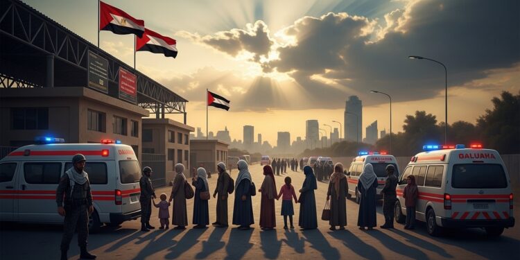 Le passage de Rafah entre Gaza et lÉgypte a rouvert de façon limitée jeudi permettant à quelques blessés de sortir pour soins et à dautres de rentrer après fermeture fin février liée aux frappes sur lIran   Viral Mag