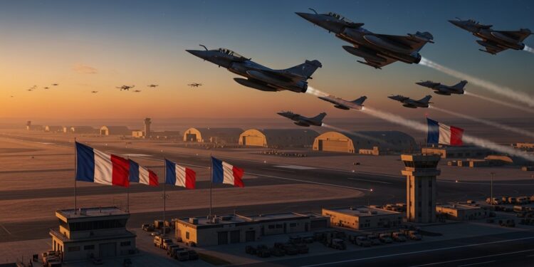 Des Rafale basés aux Émirats arabes unis sécurisent le ciel au dessus des installations françaises après une attaque de drone iranien Paris réaffirme ses engagements envers ses partenaires régionaux dans un contexte de tensions accrues au Moyen Orient   Viral Mag