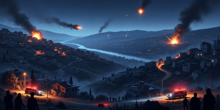 Neuf personnes tuées dans des frappes israéliennes nocturnes au sud du Liban avec des évacuations ordonnées près de Beyrouth Le conflit avec le Hezbollah sintensifie jusquau fleuve Litani laissant des milliers de civils dans la peur   Viral Mag