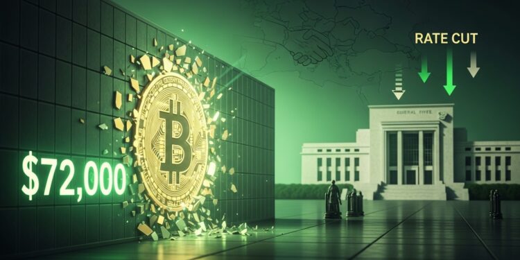 Rally Crypto : Soutien Fed aux Baisse de Taux - Viral Mag Le marché crypto explose grâce au soutien dun haut responsable Fed pour des baisses de taux malgré linflation Bitcoin dépasse 72k$ altcoins en feu Décryptage complet Viral Mag