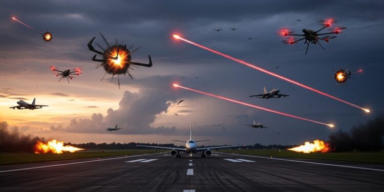 RDC : Nouvelle Attaque de Drones sur l’Aéroport de Kisangani - Viral Mag Découvrez les détails de la récente attaque de drones kamikazes sur laéroport de Bangboka à Kisangani revendiquée dans un contexte de tensions avec le M23 Bilan impacts et enjeux sécuritaires en RDC Viral Mag