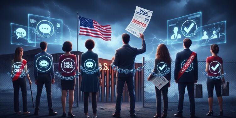 Des experts tech portent plainte contre ladministration Trump pour sa politique de restriction de visas ciblant les lutteurs contre la désinformation Un enjeu majeur pour la liberté dexpression en ligne   Viral Mag