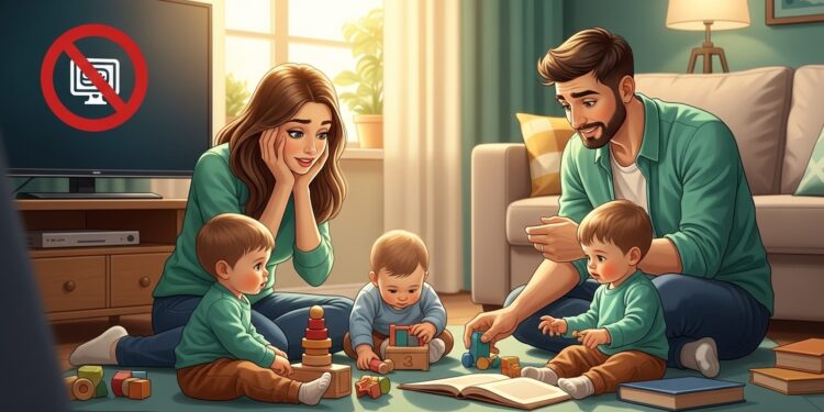 Recommandations Britanniques sur les Écrans pour Enfants : Un Guide Essentiel pour Parents - Viral Mag Le gouvernement britannique publie de nouvelles règles strictes zéro écran avant 2 ans et une heure maximum par jour entre 2 et 5 ans Découvrez ces conseils pratiques pour protéger le développement de vos tout petits Viral Mag