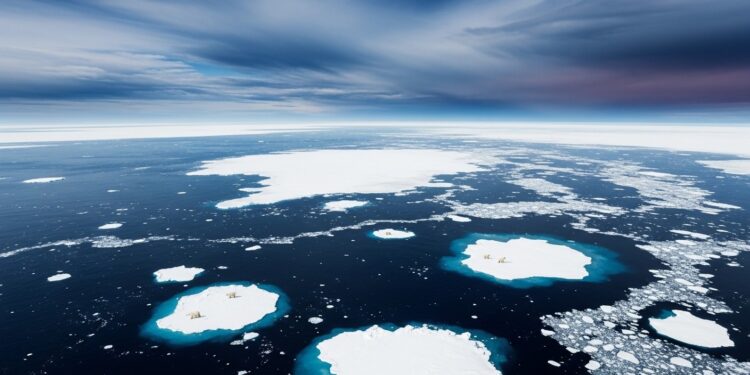 La banquise arctique atteint cet hiver un niveau parmi les plus bas jamais observés proche du record de lannée précédente Découvrez les implications climatiques et géopolitiques de cette évolution alarmante   Viral Mag