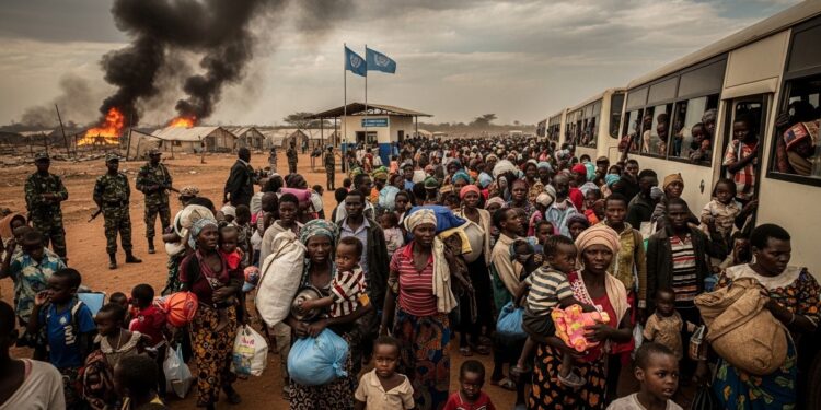 Des milliers de réfugiés burundais fuient les destructions de camps en Tanzanie et craignent un retour dangereux au Burundi Le HCR alerte sur des pratiques coercitives malgré les affirmations officielles   Viral Mag
