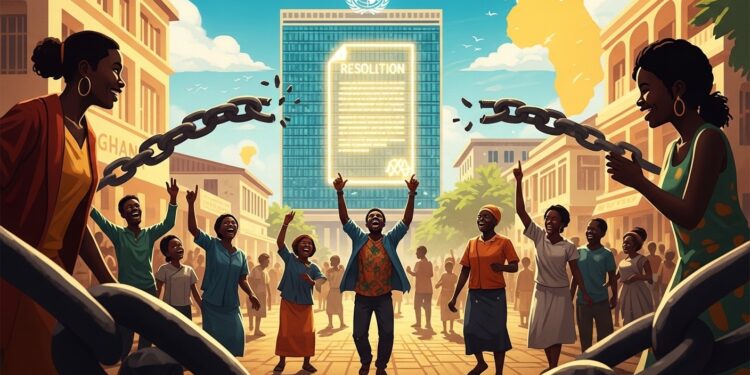 LONU reconnaît la traite transatlantique comme le plus grave crime contre lhumanité Joie au Ghana appels à réparations et débats sur labstention de puissances occidentales Analyse complète des enjeux   Viral Mag