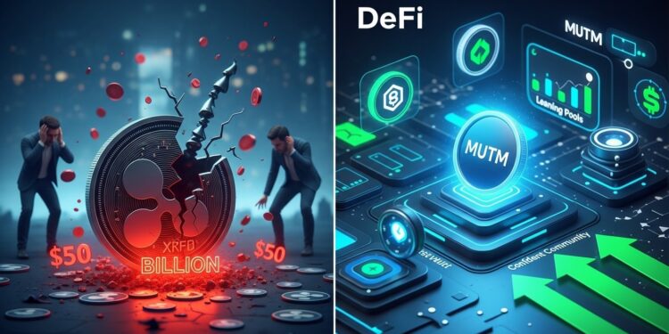 Découvrez pourquoi XRP cumule 50 milliards $ de pertes latentes tandis que Mutuum Finance passe en phase 3 avec +20M$ levés et 200M$ TVL en testnet Analyse complète du marché crypto 2026   Viral Mag