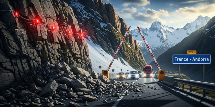 RN20 France-Andorre : Réouverture après Éboulement - Viral Mag Découvrez la réouverture lundi de la RN20 axe majeur France Andorre après un éboulement fin janvier Mesures de sécurité strictes avec capteurs et feux pour une circulation sereine malgré risques résiduels Viral Mag