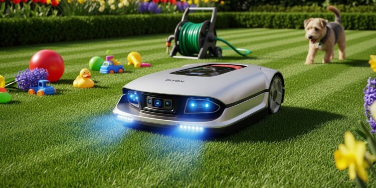 Découvrez le robot tondeuse Mova Viax 250 sans fil à 499€ au lieu de 579€ IA avancée cartographie autonome évitement dobstacles ultra précis  la tonte devient simple et intelligente    Viral Mag