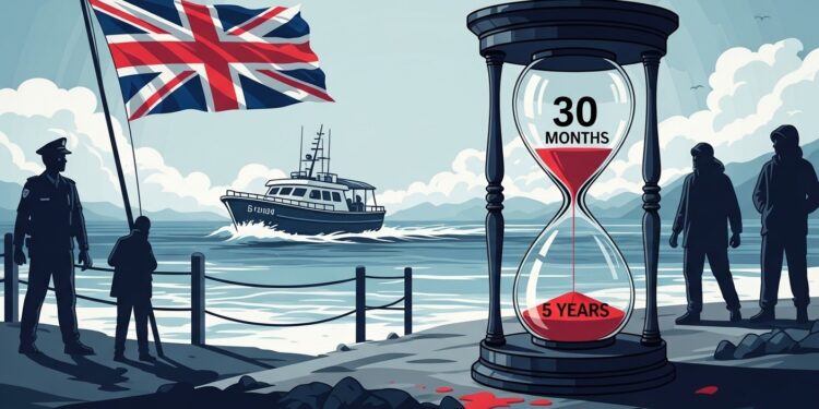 Le gouvernement britannique réduit la durée du statut de réfugié de 5 ans à 30 mois renouvelables pour décourager les traversées illégales de la Manche Une réforme inspirée du Danemark qui suscite débats   Viral Mag