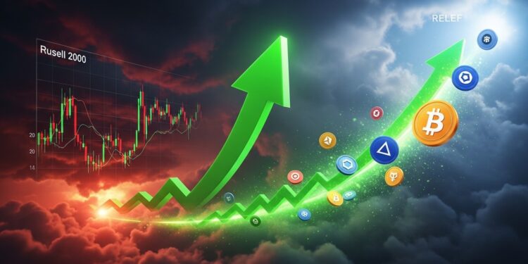 Le Russell 2000 rebondit fortement de 2 après une correction de 10 redonnant de lappétit pour le risque Découvrez pourquoi ce mouvement fait respirer Bitcoin et surtout les altcoins en 2026   Viral Mag